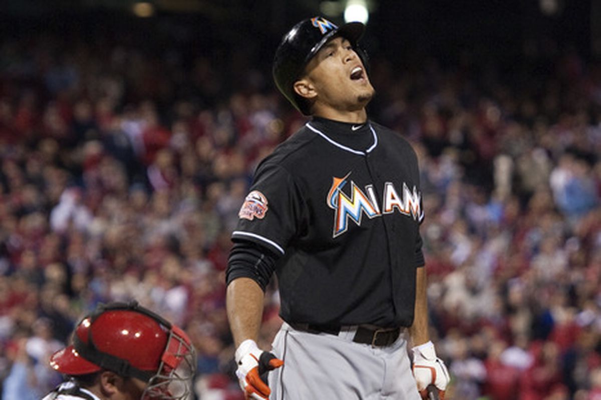 No matter how valuable Giancarlo Stanton may be to the Miami Marlins in a trade, he may be stuck in a Marlins uniform for a few more years.