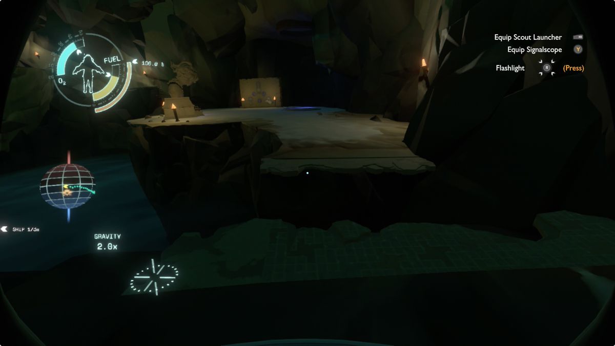 Outer Wilds Giant’s Deep Workshop