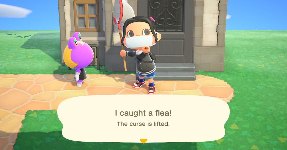 How to catch fleas in Animal Crossing: New Horizons (Switch) - Polygon