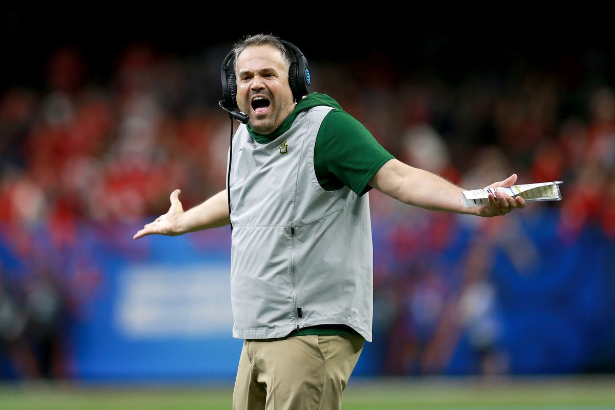 How to instantly judge Matt Rhule, the new Carolina Panthers head coach -  Cat Scratch Reader