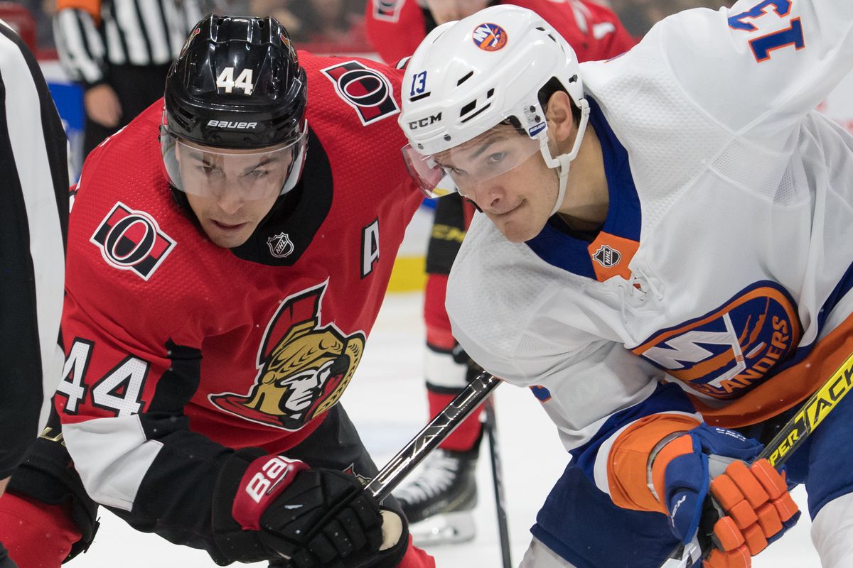 NHL: New York Islanders at Ottawa Senators