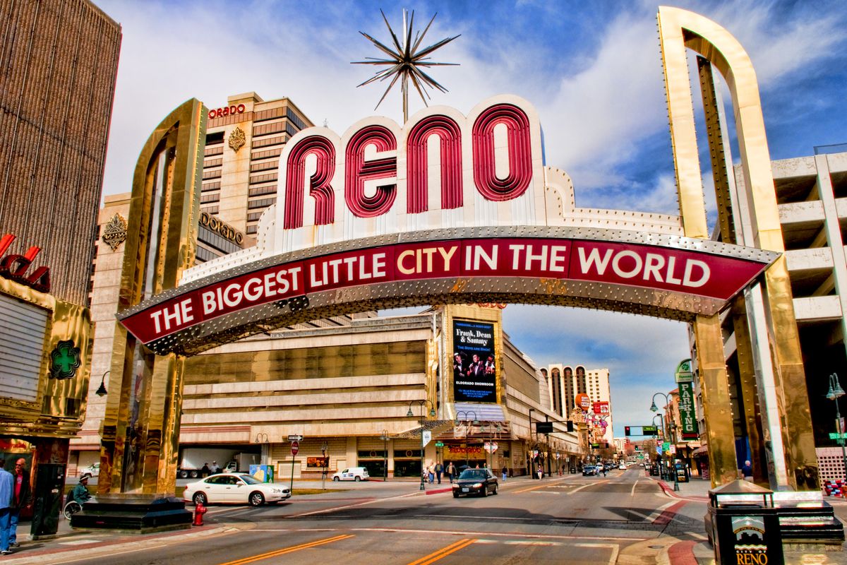 Reno, Nevada, The Biggest Little City In The World.
