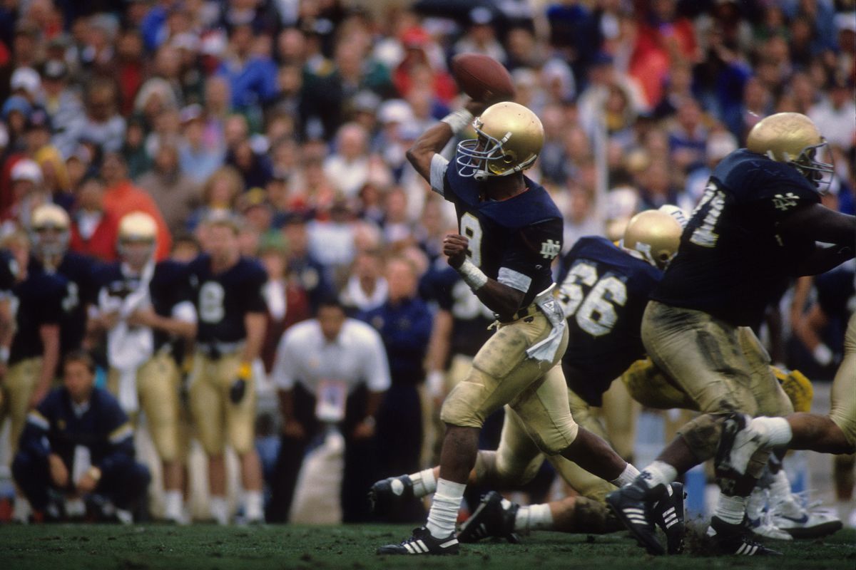 West Virginia University vs University of Notre Dame, 1989 Fiesta Bowl