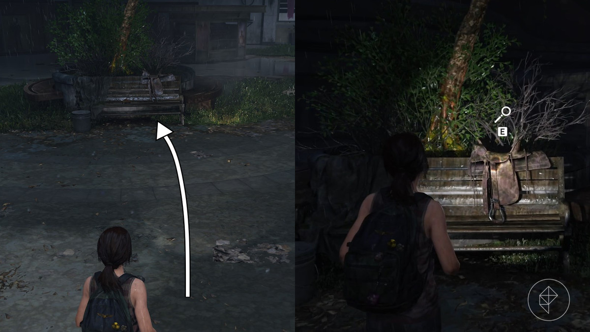 Optional conversation 6 location in the Mallrats section of the Left Behind DLC in The Last of Us Part 1