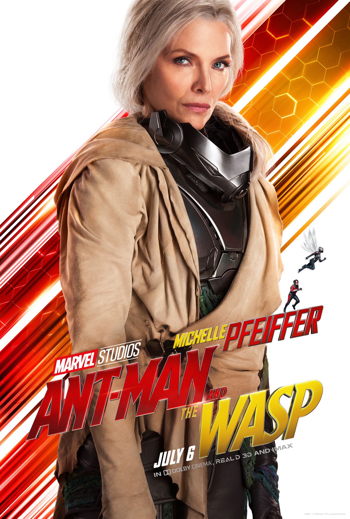 Michelle Pfeiffer as Janet van Dyne in Ant-Man and The Wasp