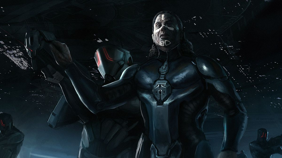 Human Lord Admiral Forthencho during the human-Forerunner war