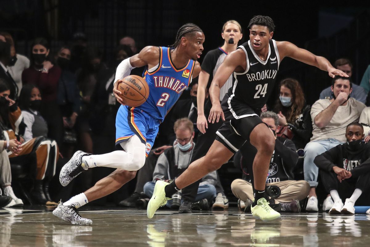 NBA: Oklahoma City Thunder at Brooklyn Nets