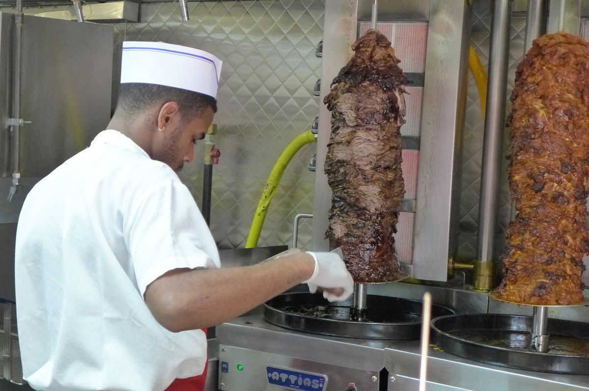 The doner stand next door is the most Turkish thing about Turk’s Inn.