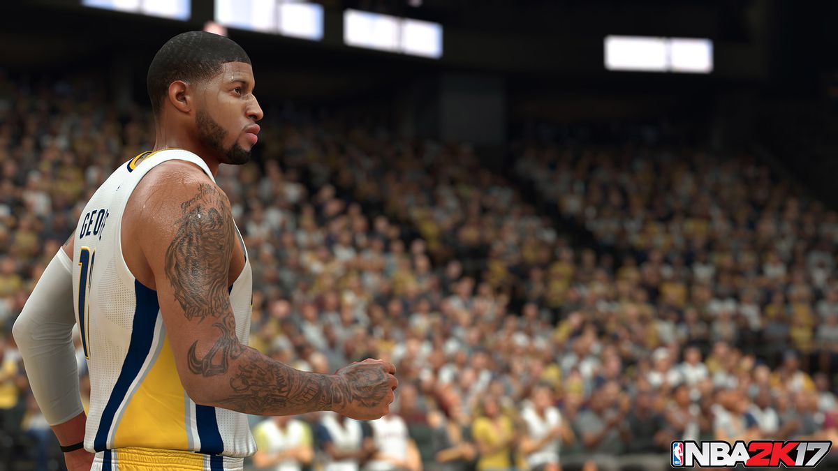 NBA 2K17 screenshot - Paul George