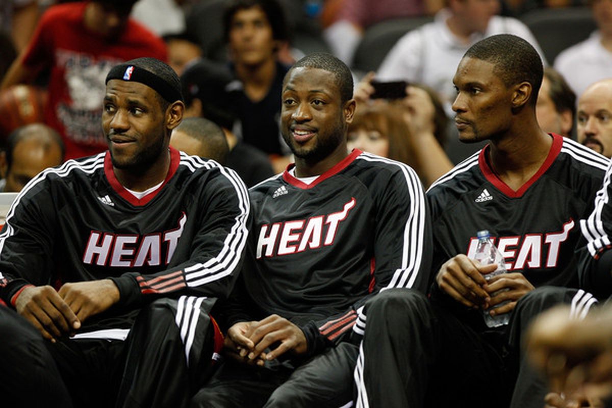 Three Kings...Miami Thrice....whatever you want to call them, their reign in Miami begins tonight.  
