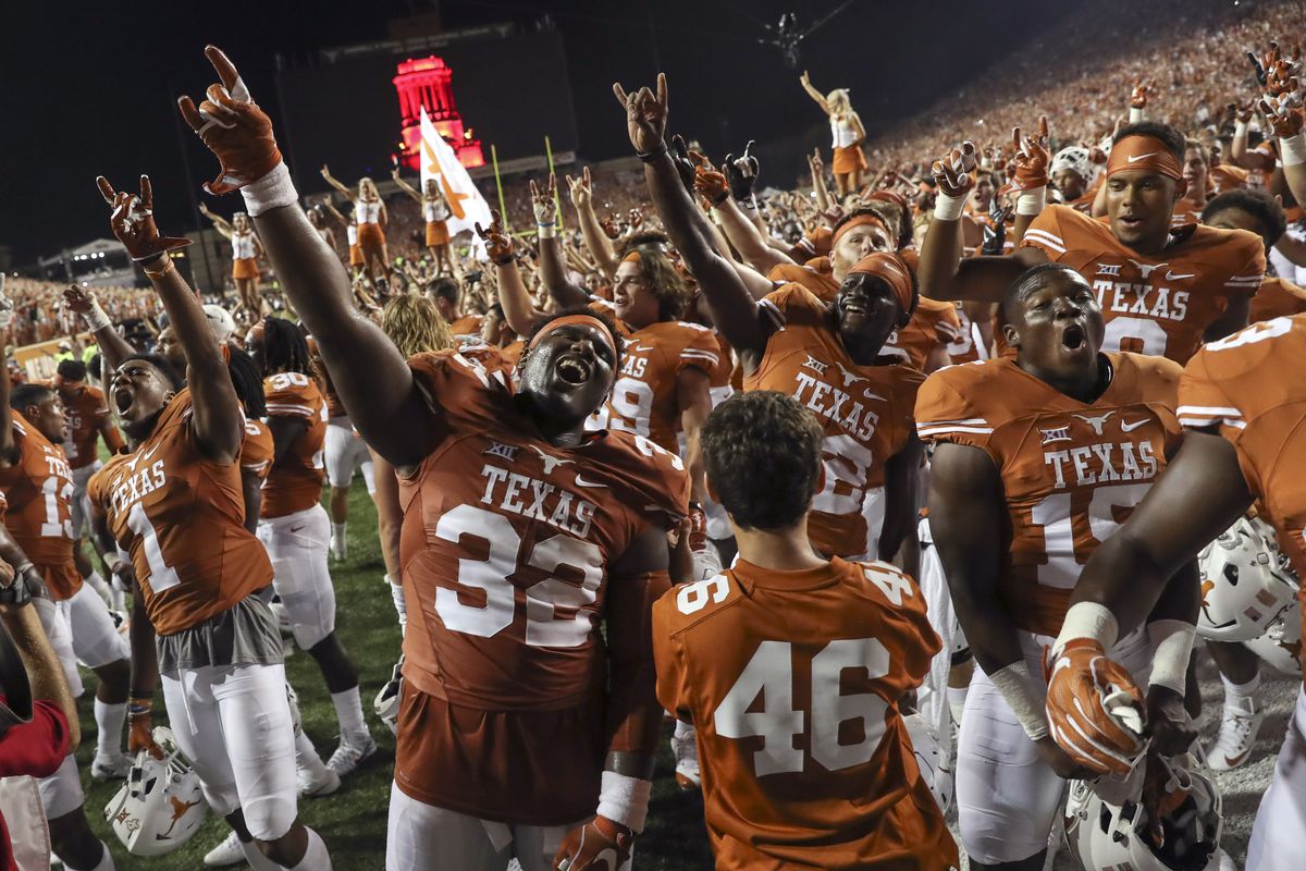 On the one hand, it’s Texas. On the other, they beat Notre Dame, so it’s all good.
