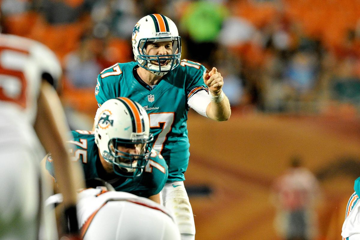 Is Miami Dolphins rookie quarterback Ryan Tannehill ready to take charge of the team's offense?