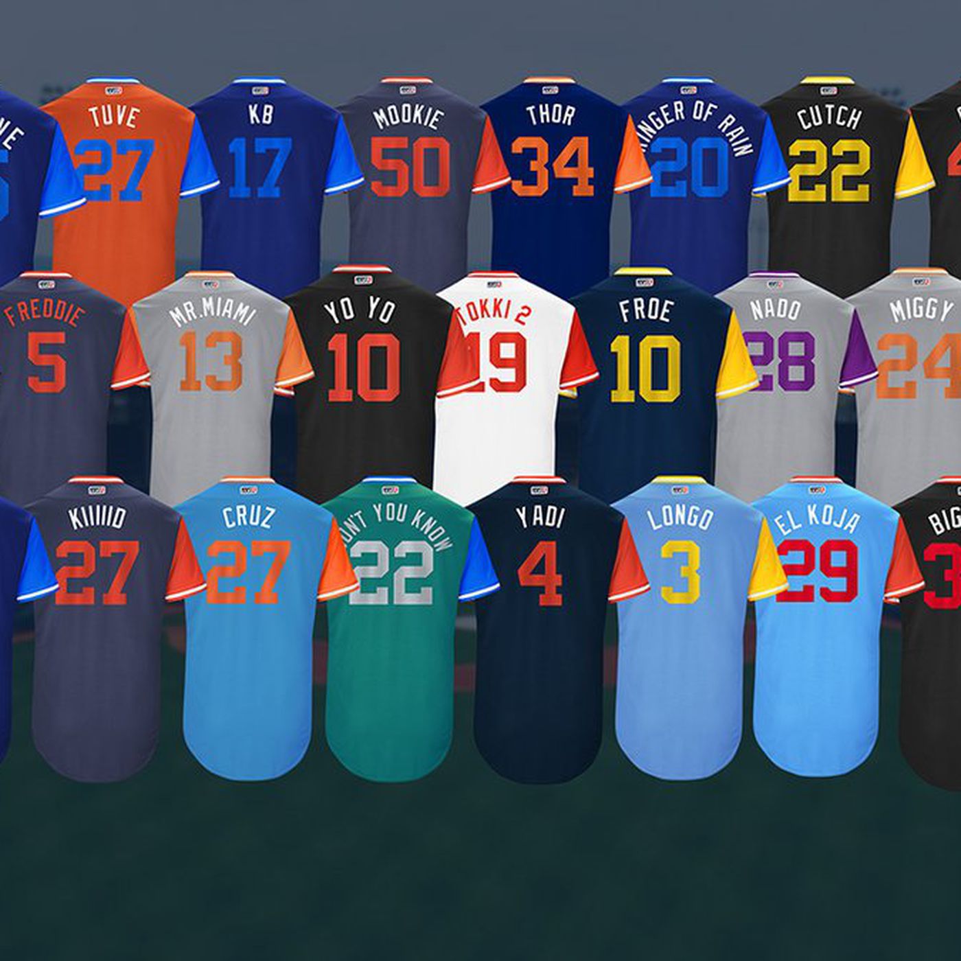 The Greatest And Most Disappointing Mlb Players Weekend Nicknames