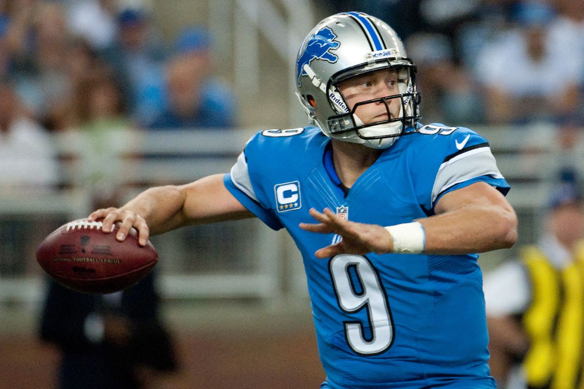 Matthew Stafford and the Lions escaped with a late win against the St. Louis Rams on Sunday.
