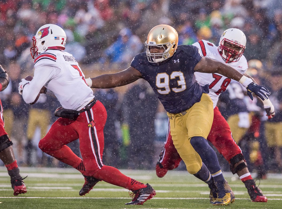 NCAA Football: Louisville at Notre Dame