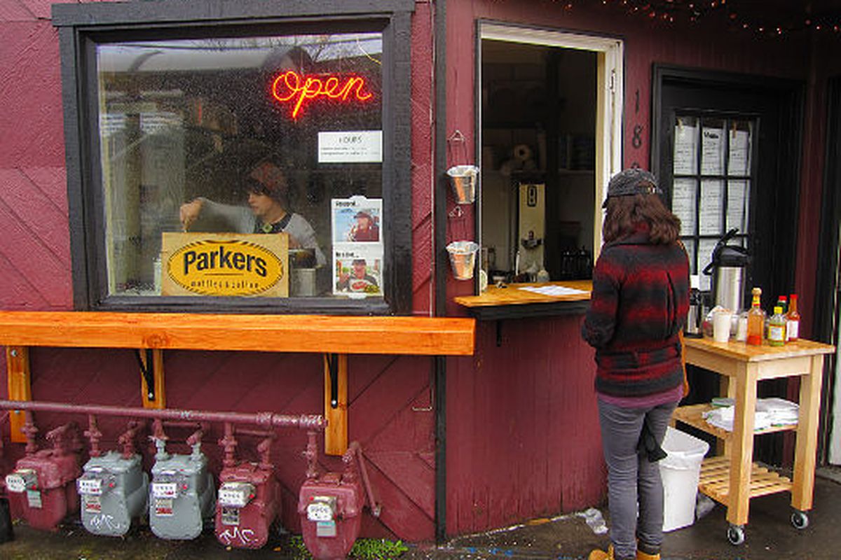 Portland: Parkers Waffles &amp; Coffee 