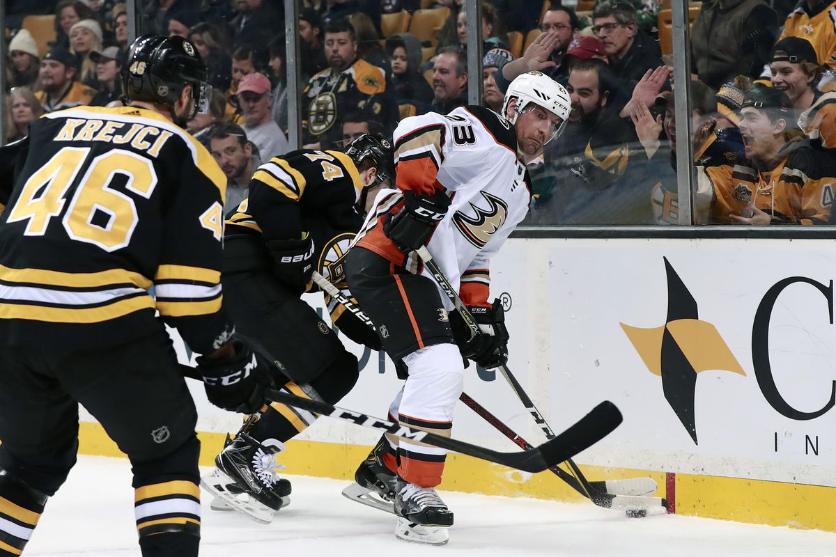 NHL: JAN 30 Ducks at Bruins