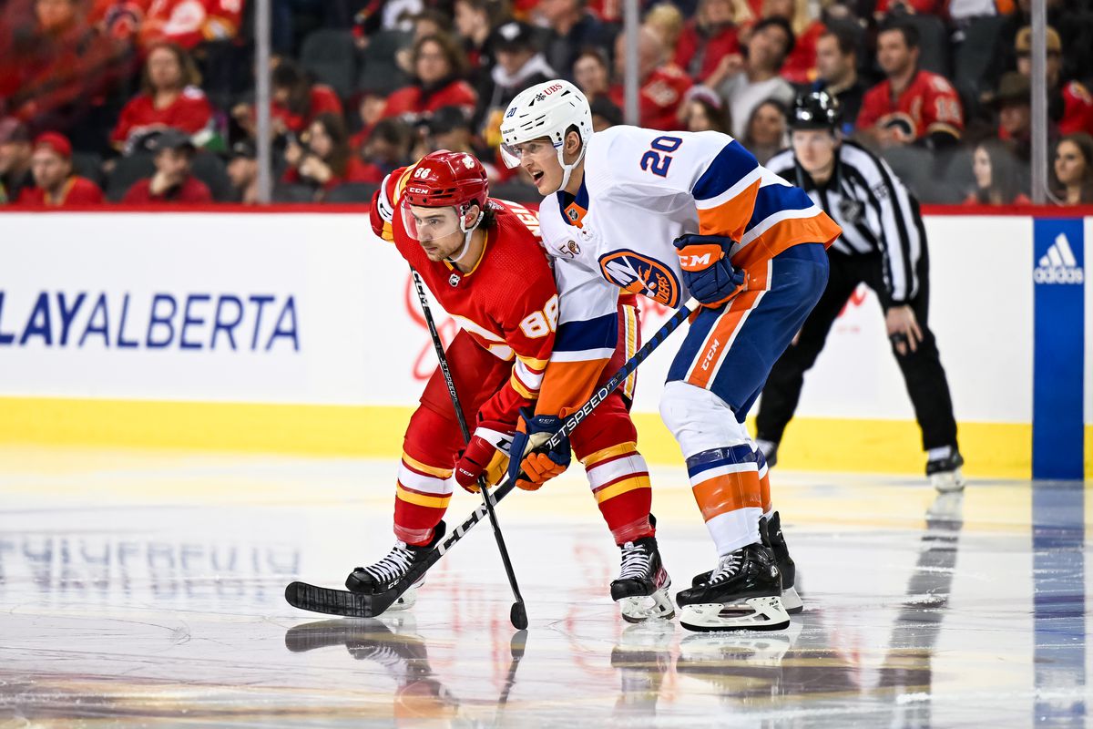 NHL: JAN 06 Islanders at Flames