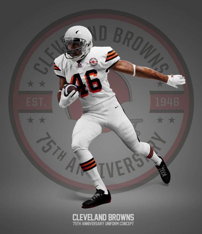 cleveland browns away jersey color