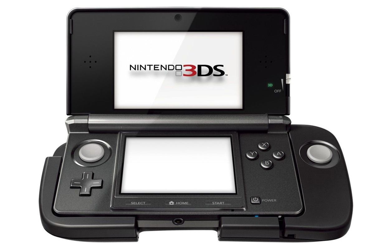 Nintendo 3DS Circle Pad Pro press