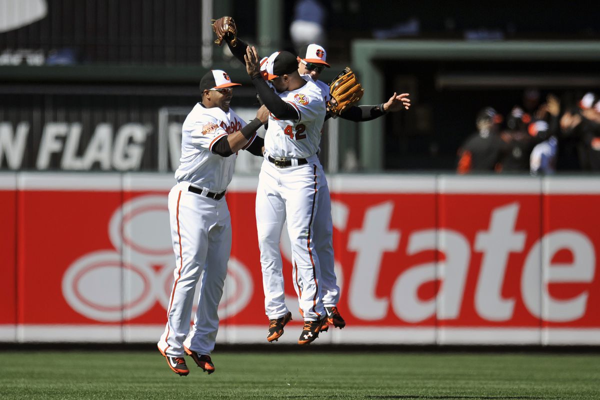 Two out of two against the Rays has the O's jumping for joy.