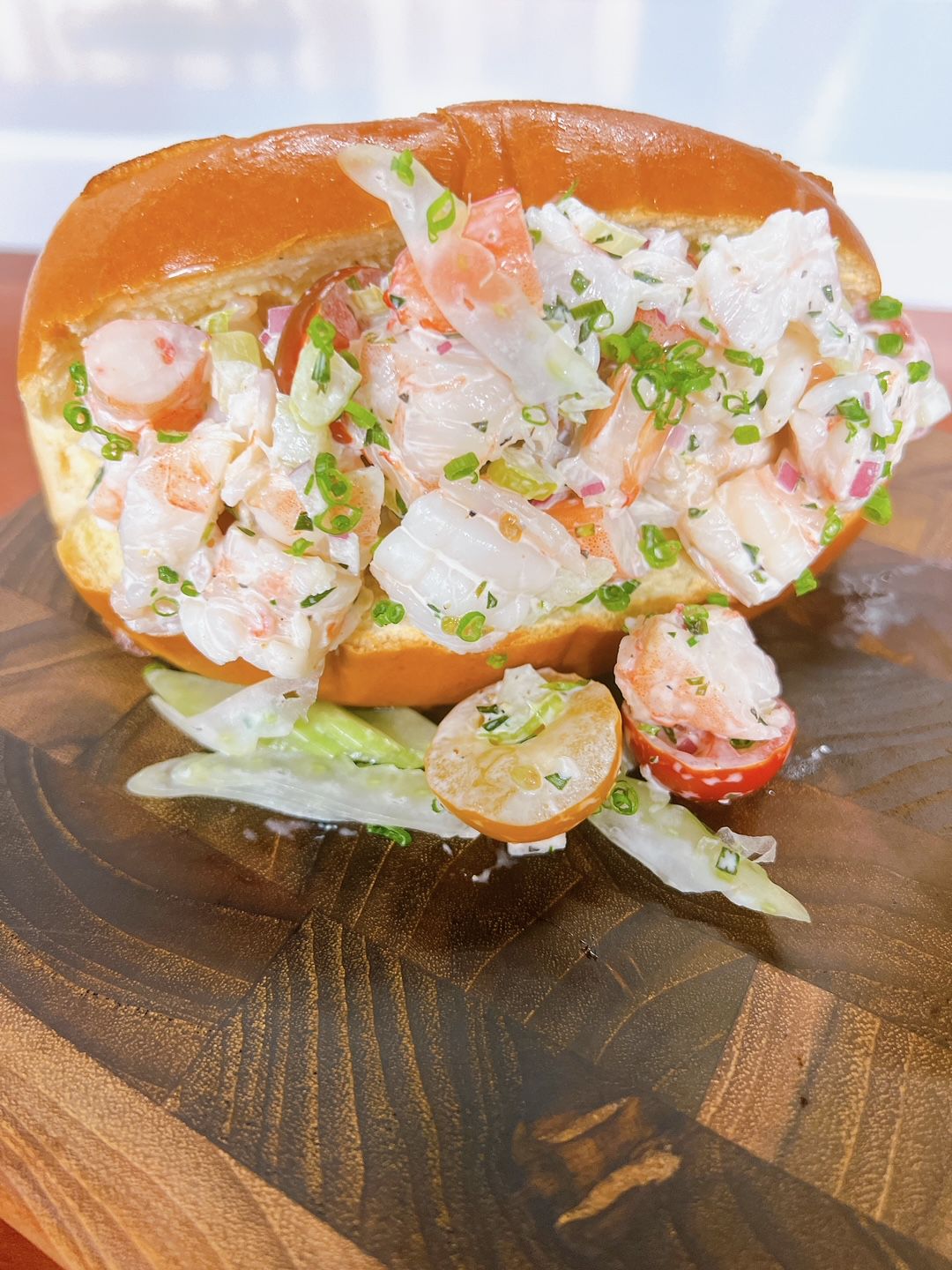Uppercut Sandwich Co.’s shrimp roll.