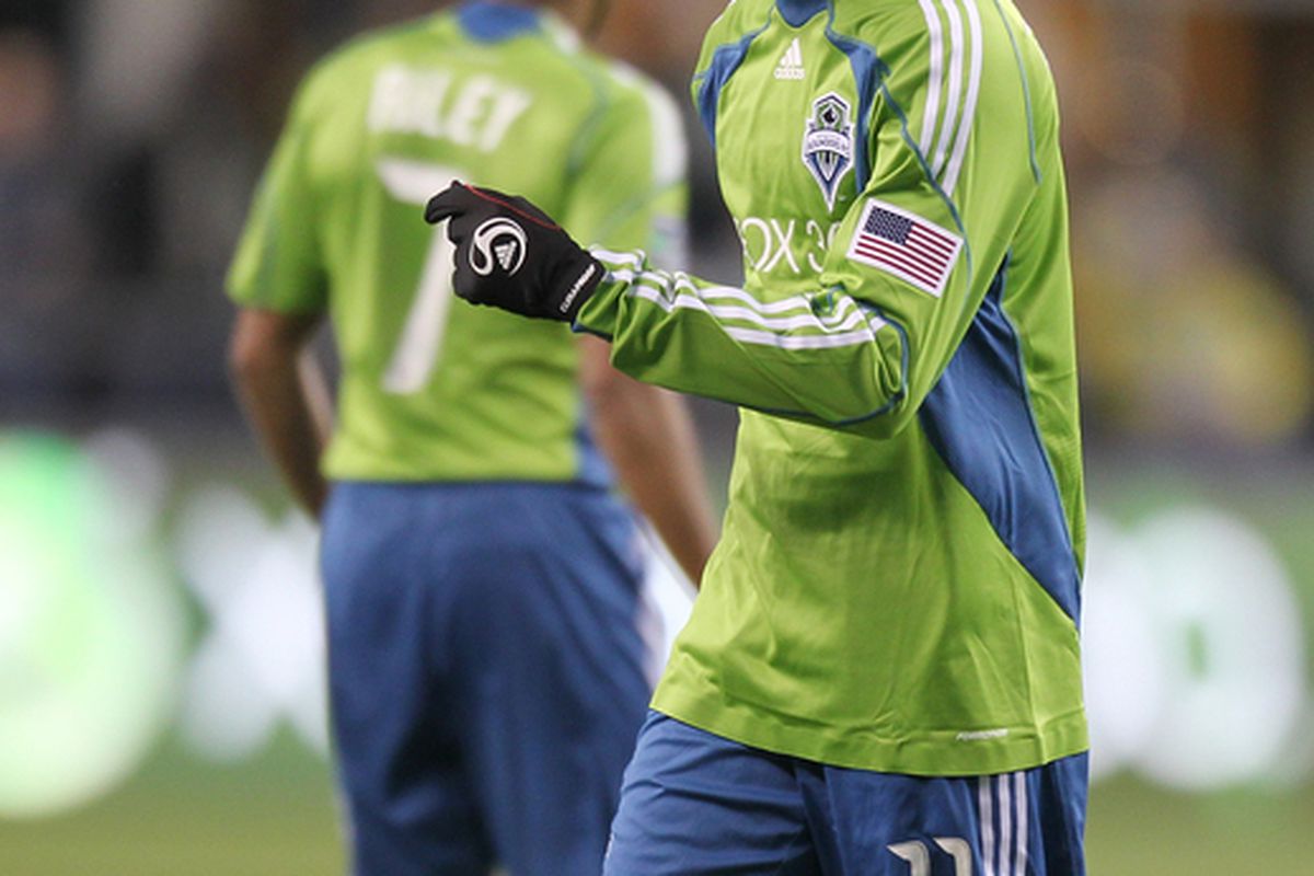 Steve Zakuani will have to bring his A-game today.