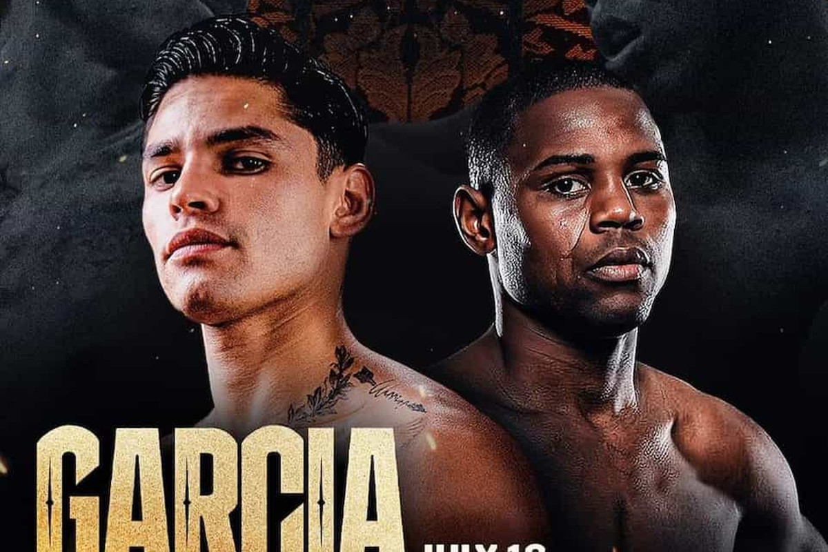 Ryan Garcia returns to action against Javier Fortuna on July 16