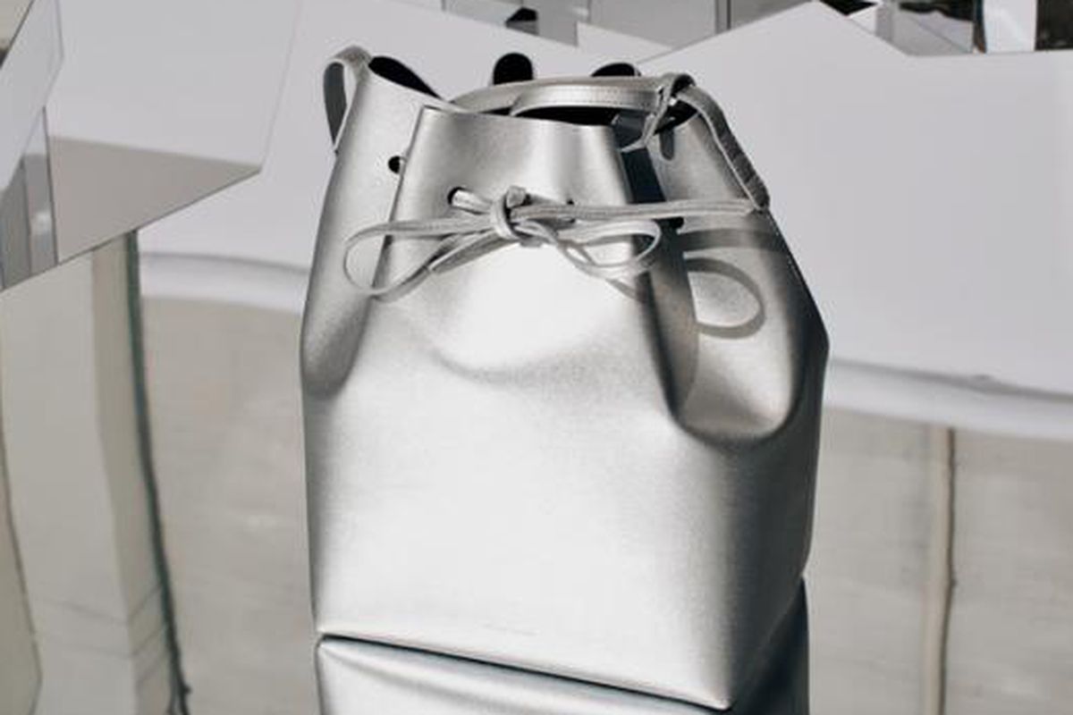 Photo: <a href="http://www.style.com/trends/accessories/2014/mansur-gavriel-silver-bags">Style.com</a>