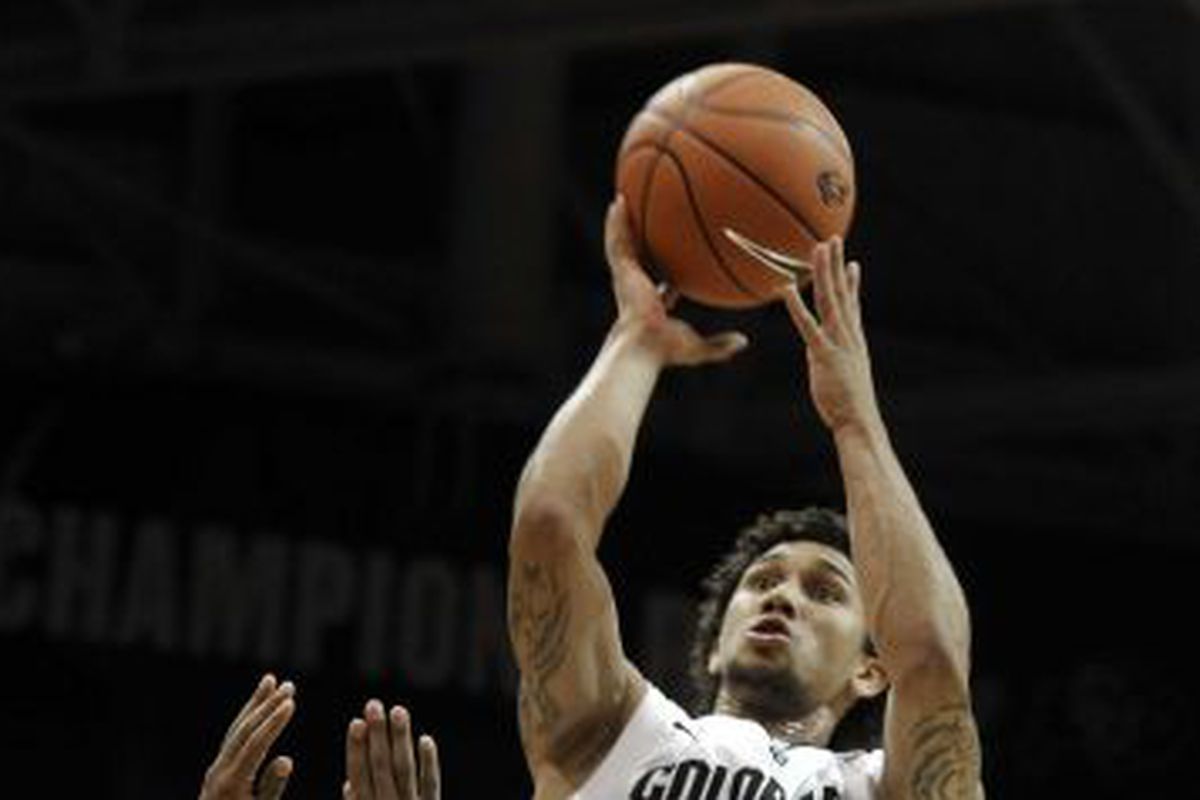 Askia Booker will need to shoot more efficiently against Dayton for the Buffs to pick up the win. 