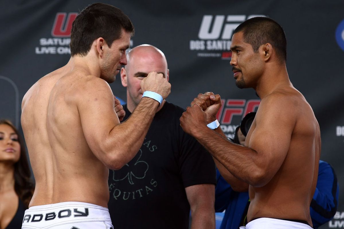 Will it be Demian Maia's jiu-jitsu or Mark Munoz's ground-and-pound that makes a bigger impact in their middleweight clash at UFC 131? <em>Photo by Donald Miralle/Zuffa LLC/Zuffa LLC via Getty Images</em>