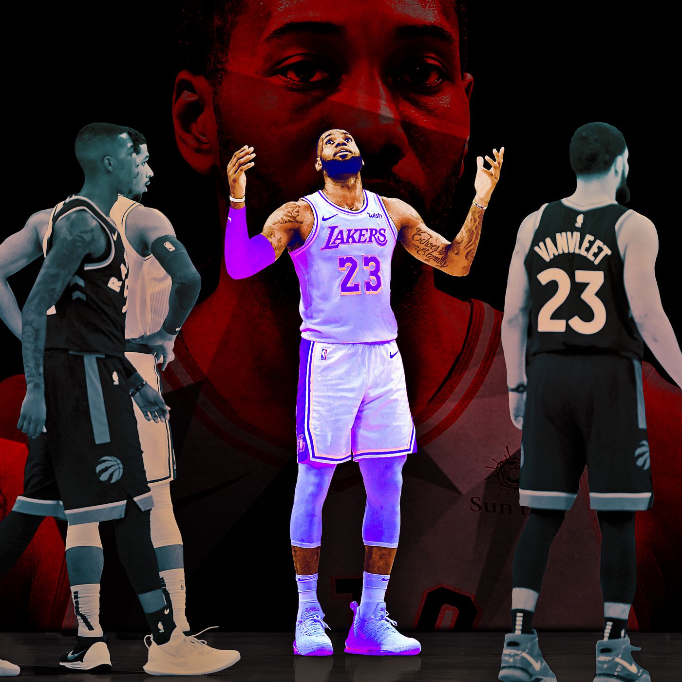 Red-hot Kawhi Leonard's dunks help Clippers beat Raptors - Los Angeles Times