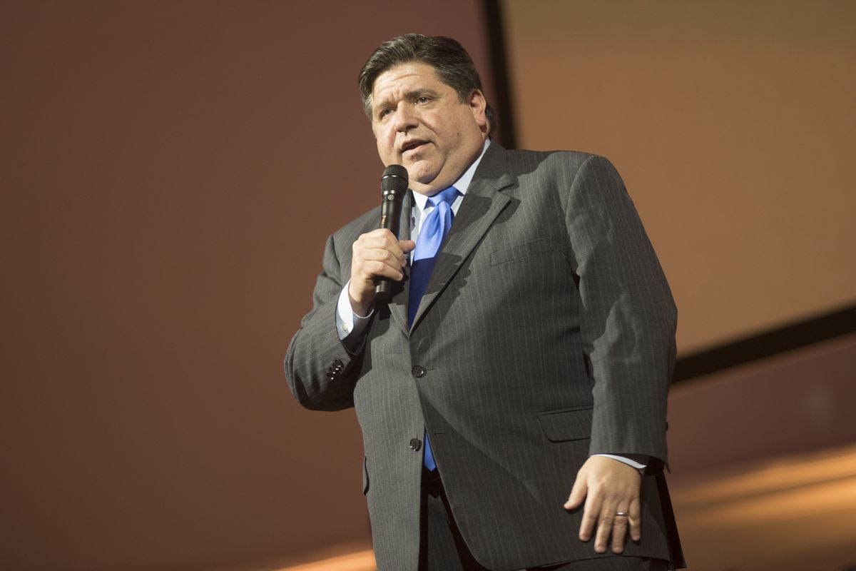 Illinois Governor-Elect J.B. Pritzker Speaks At The Bicentennial Party