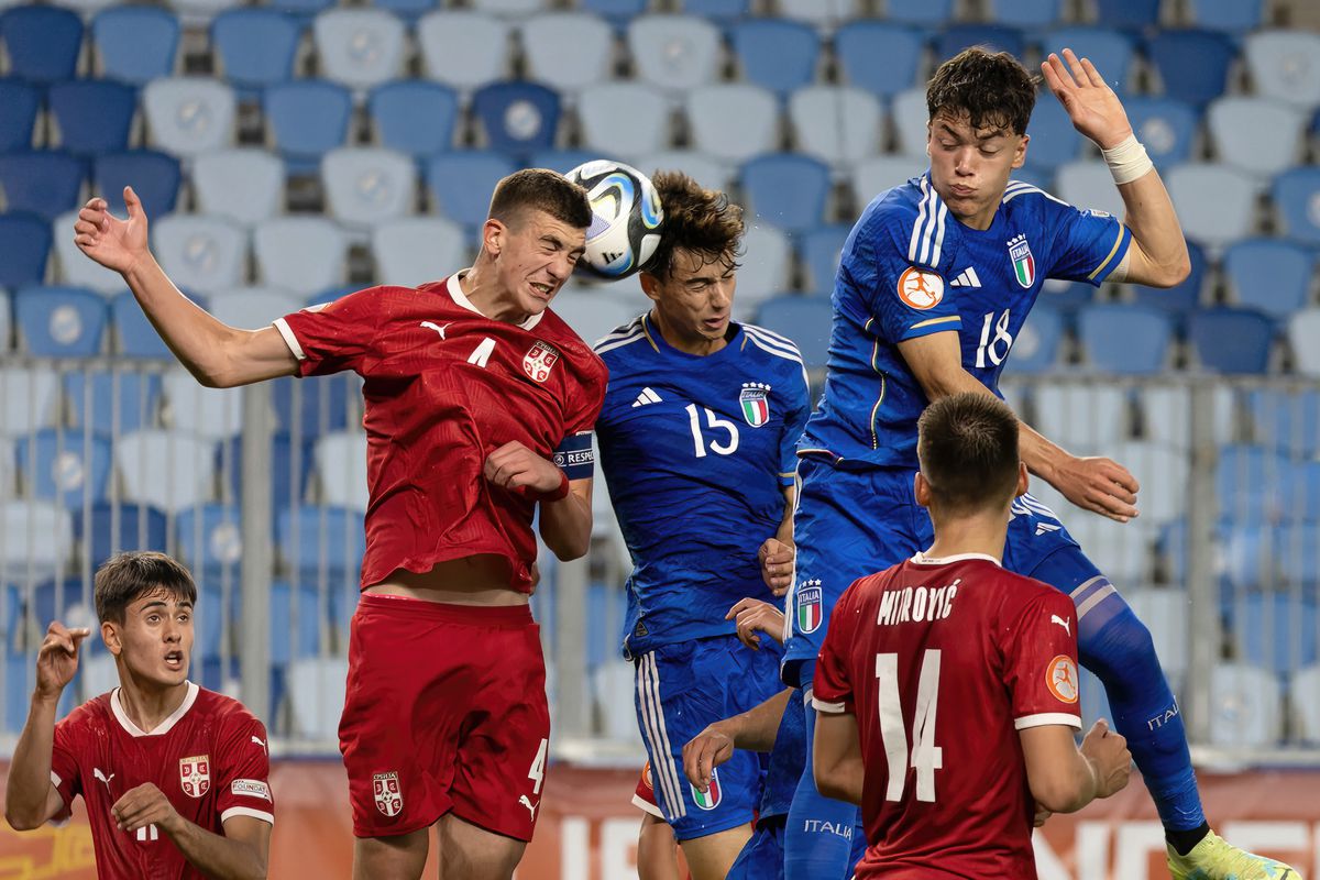 Serbia v Italy - Group B: UEFA European Under-17 Championship 2023