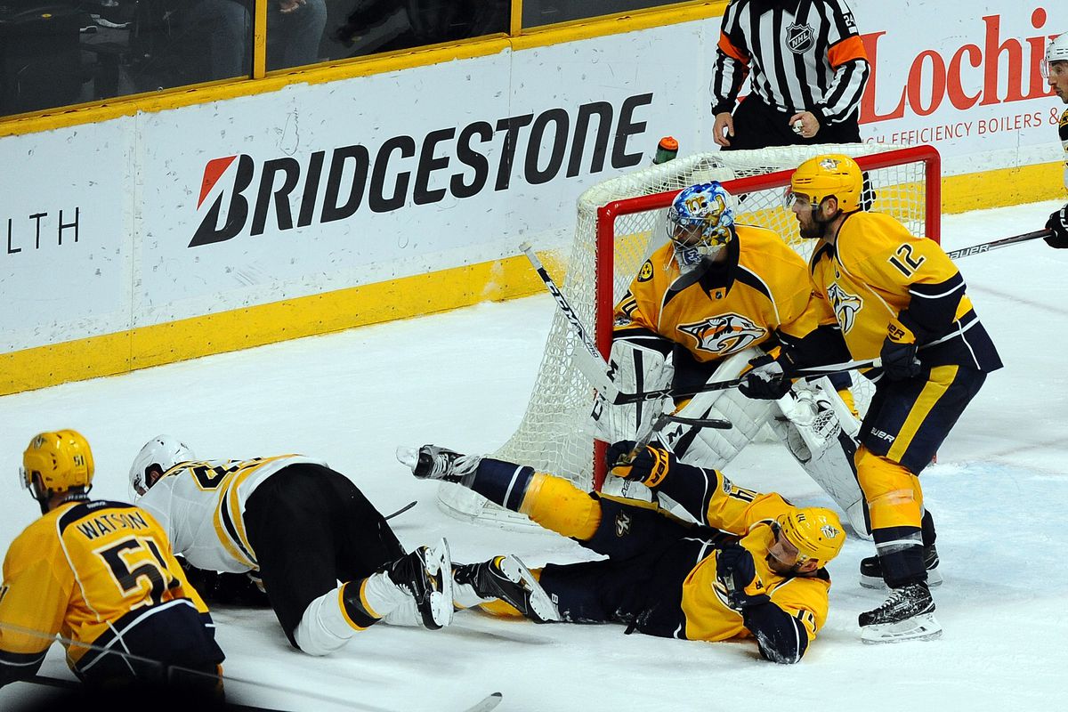 NHL: Boston Bruins at Nashville Predators