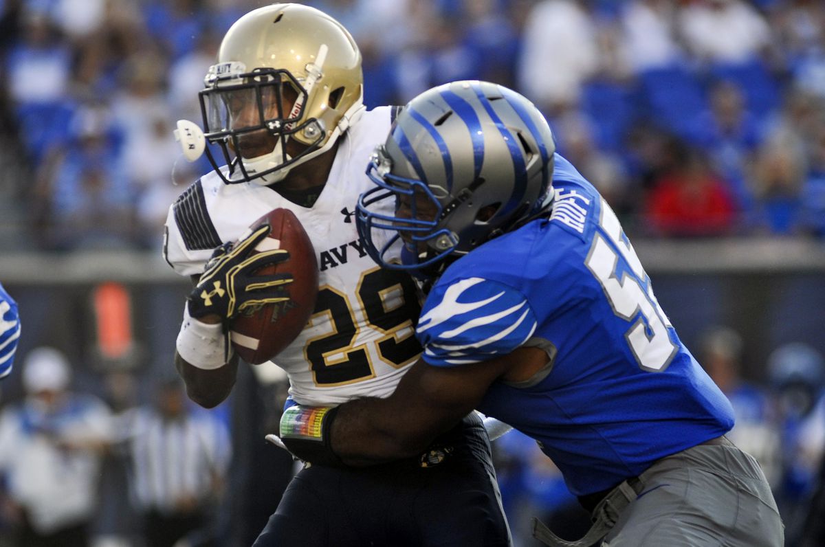 NCAA Football: Navy at Memphis