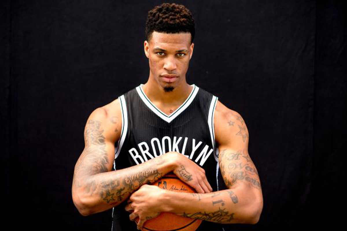 Chris McCullough with muscles