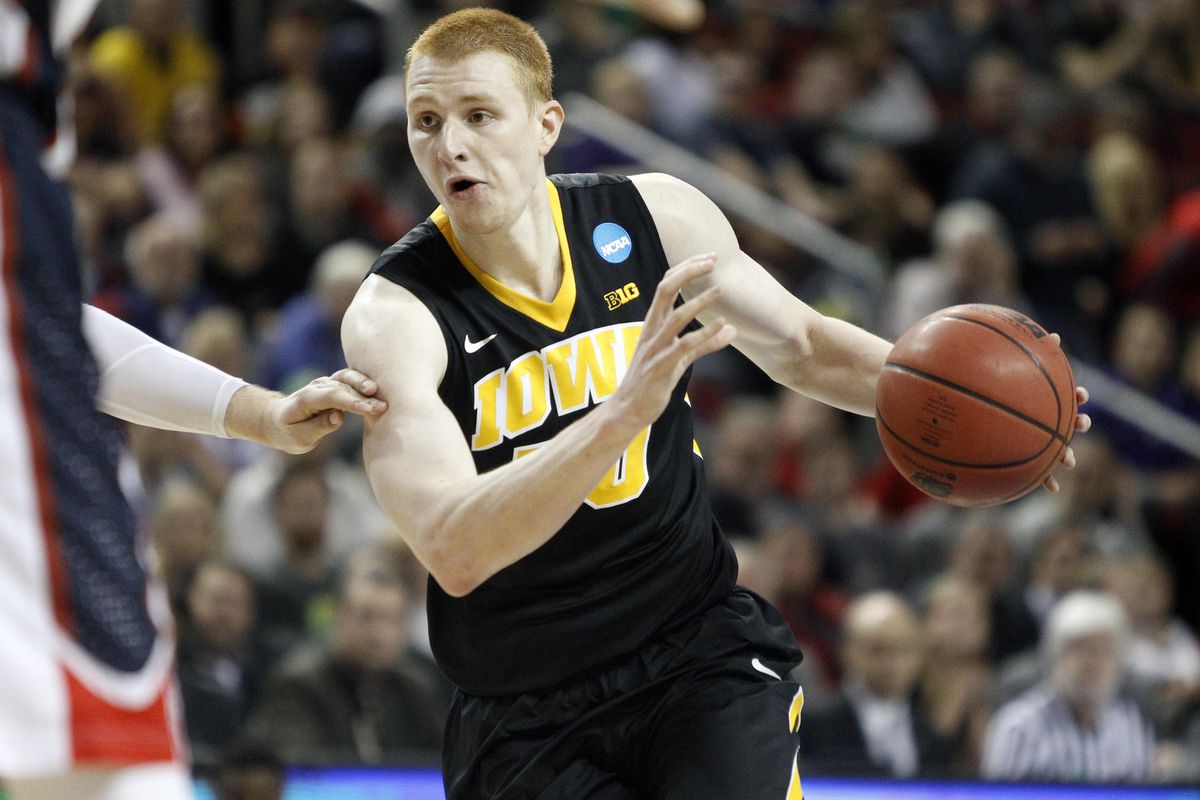Aaron White in his final collegiate basketball game against Gonzaga