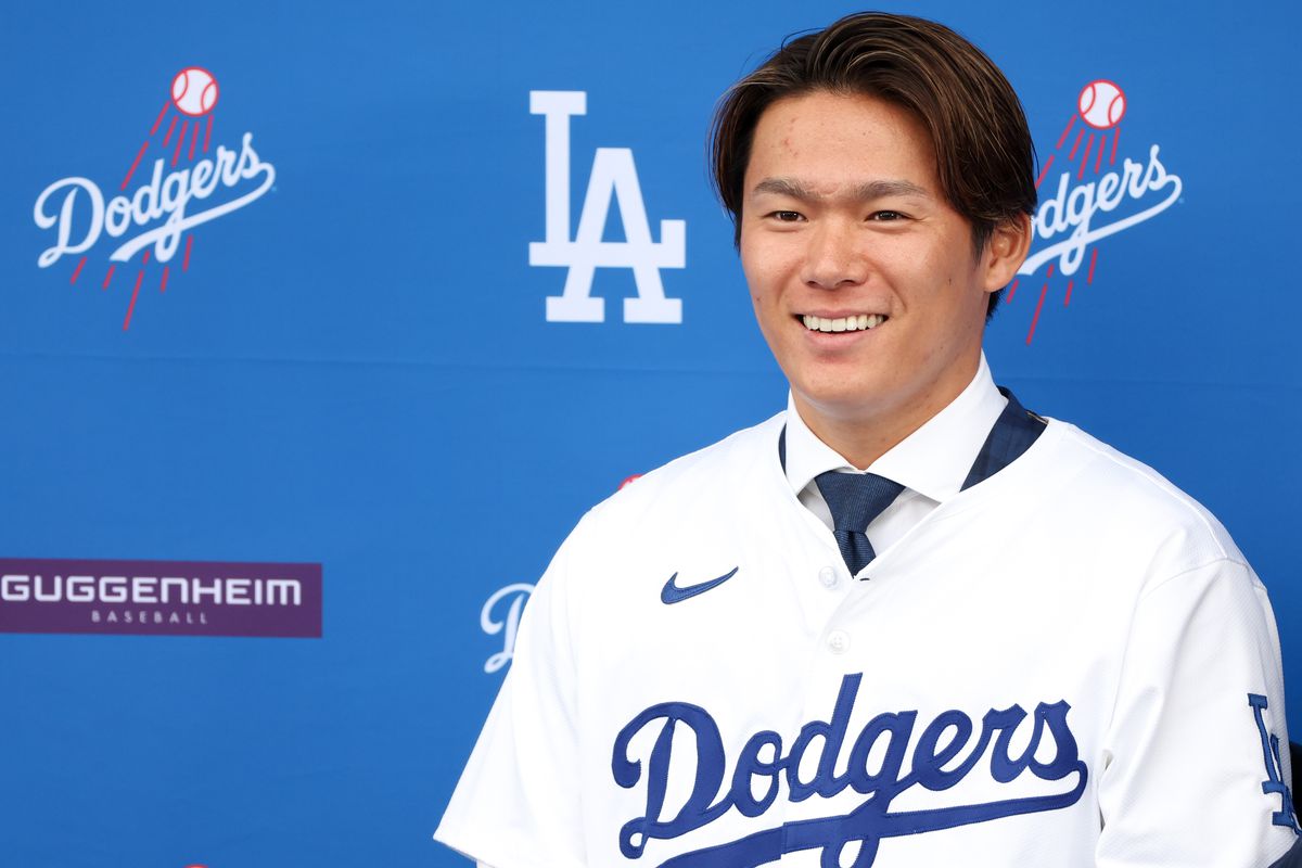 MLB: Yoshinobu Yamamoto Dodgers Introduction