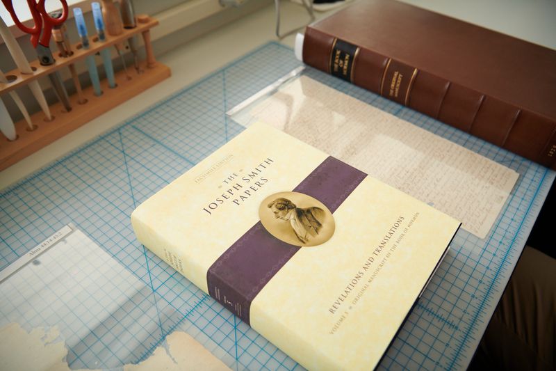 “The Joseph Smith Papers, Revelations and Translations, Vol. 5: Original Manuscript of the Book of Mormon” was released Tuesday, Jan. 25, 2022.