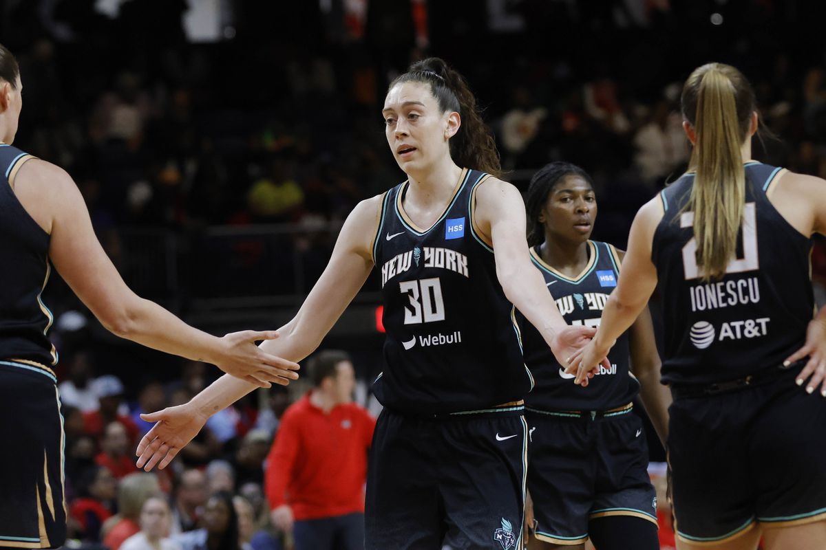 WNBA: New York Liberty at Washington Mystics