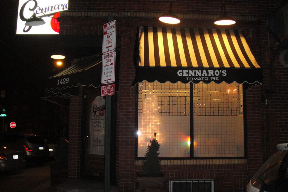 Gennaro's oozes with an old school pizza parlor vibe.