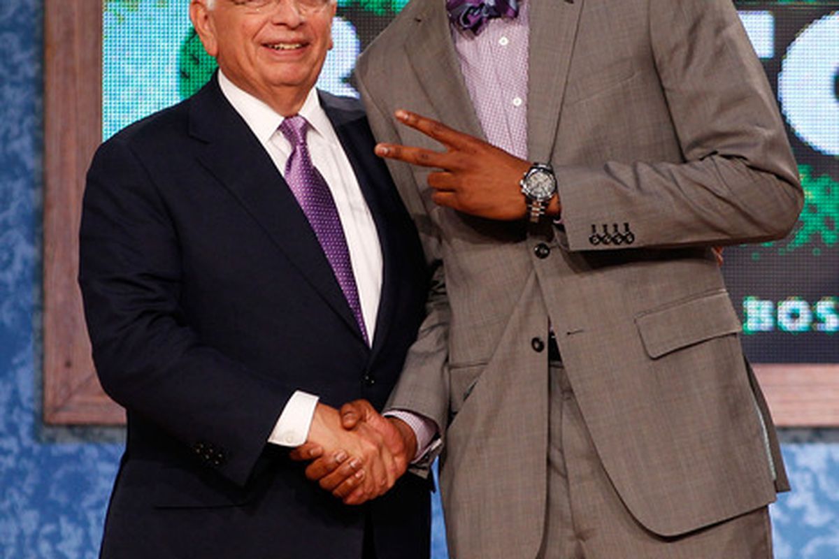 When is a Celtics draft pick not a Celtics draft pick?  When it is traded either during or after the draft.