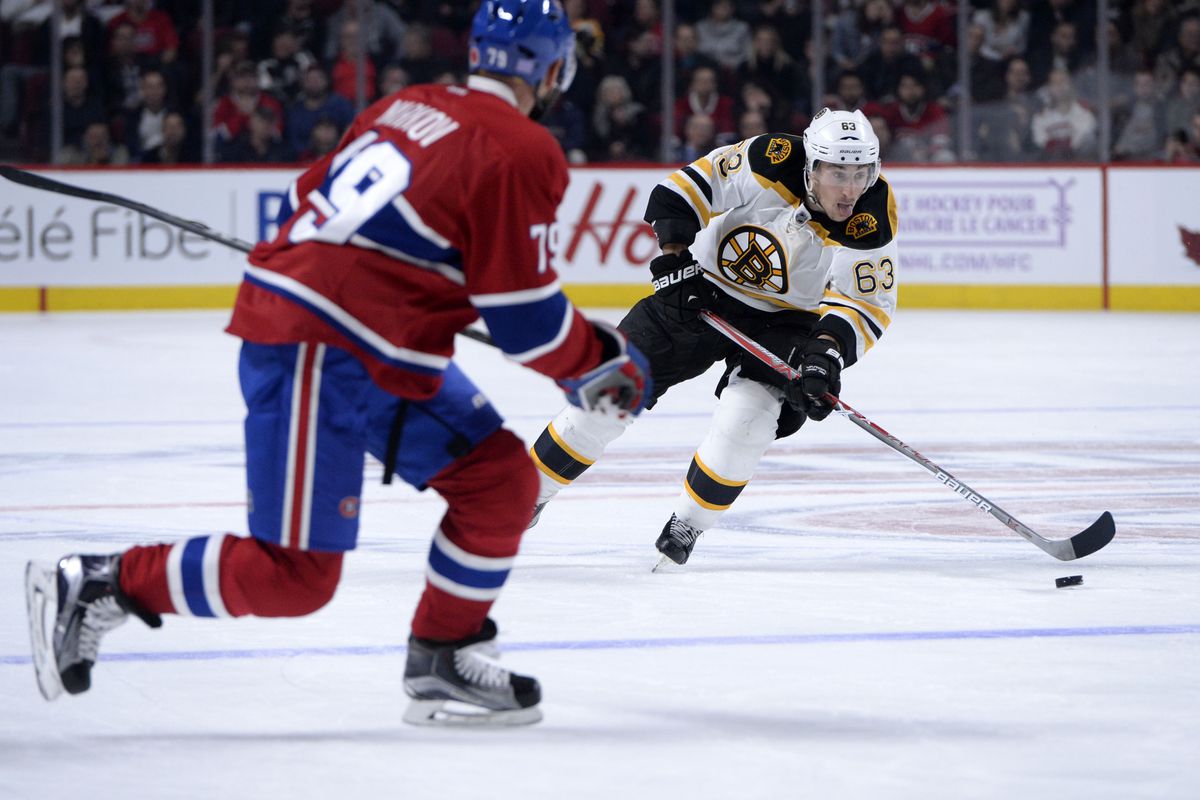 Marchand leads the Bruins in points, and has passed the 'energy torch' to Pastrnak.
