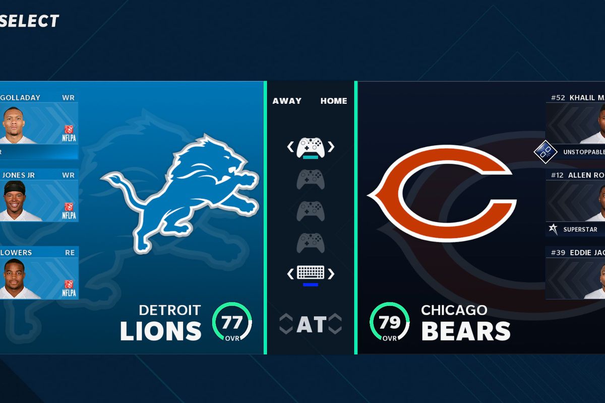 NFL Week 13 Madden simulation: Detroit Lions at Chicago Bears - Pride Of  Detroit
