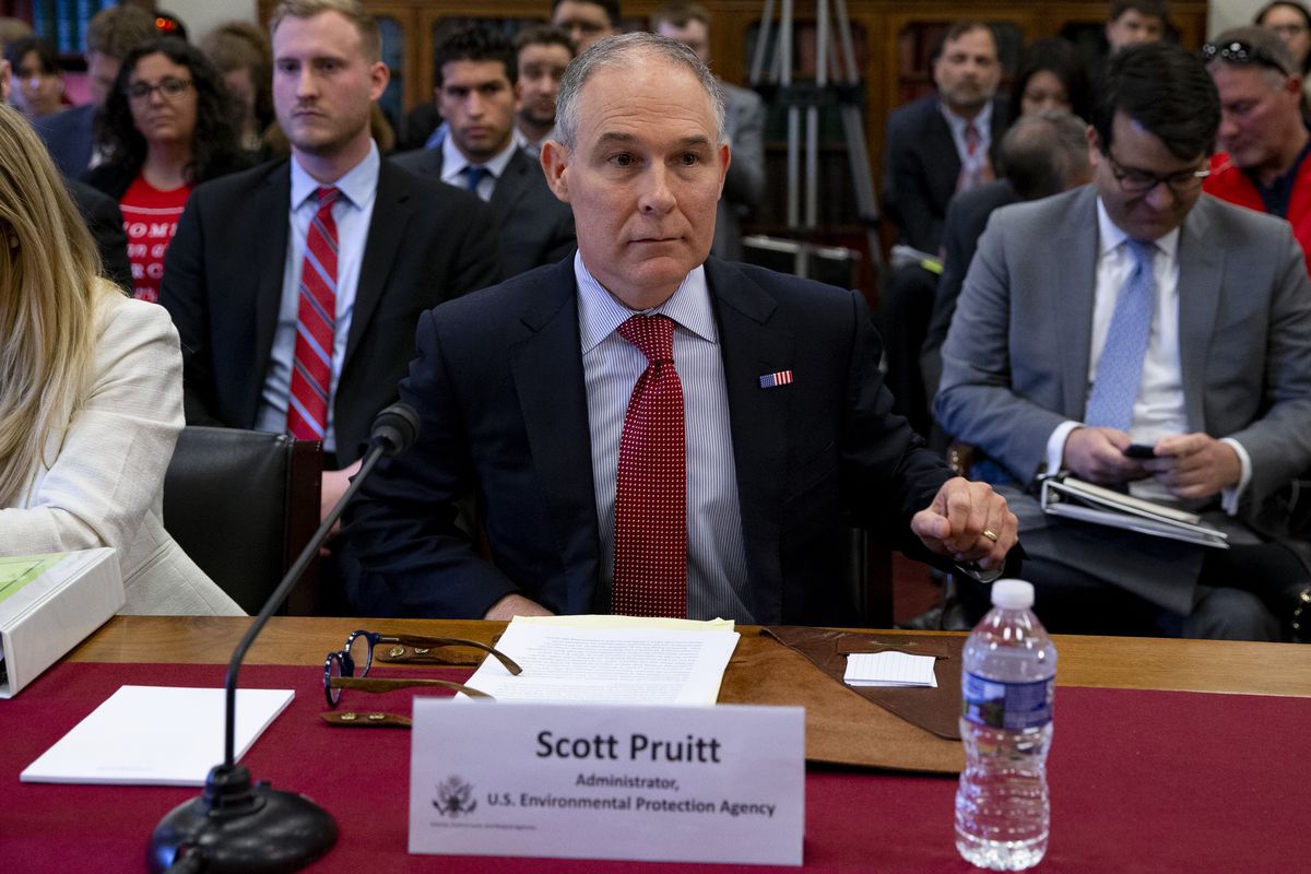 EPA Administrator Scott Pruitt Testifies Before House Appropriations Cmte