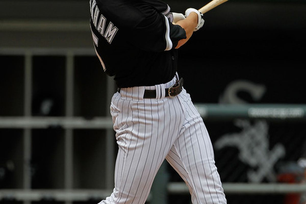 Gordon Beckham of the Chicago White Sox (Photo by Jonathan Daniel/Getty Images)