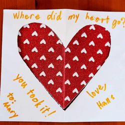 The simplest valentines are often the best.