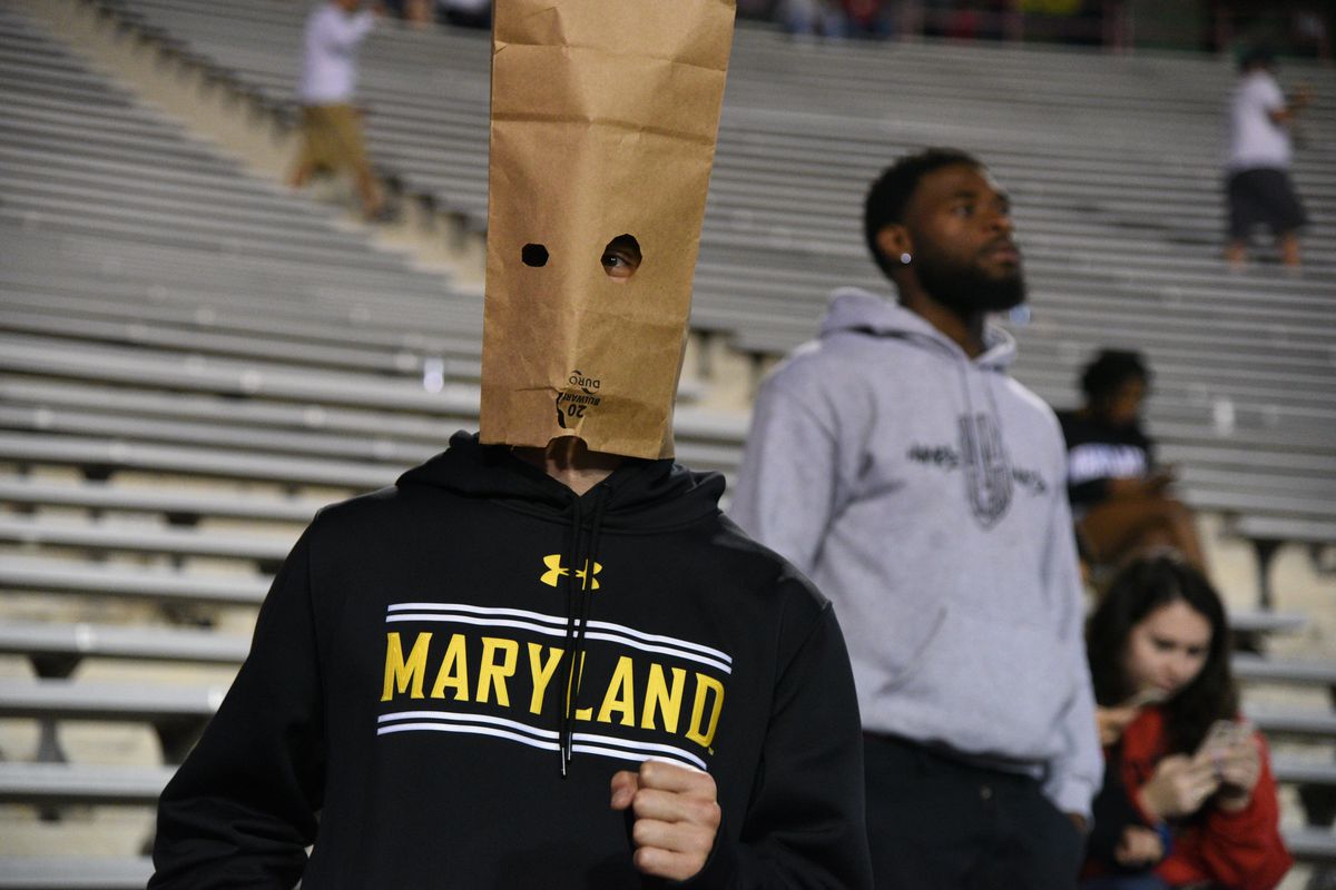Maryland football sad fans