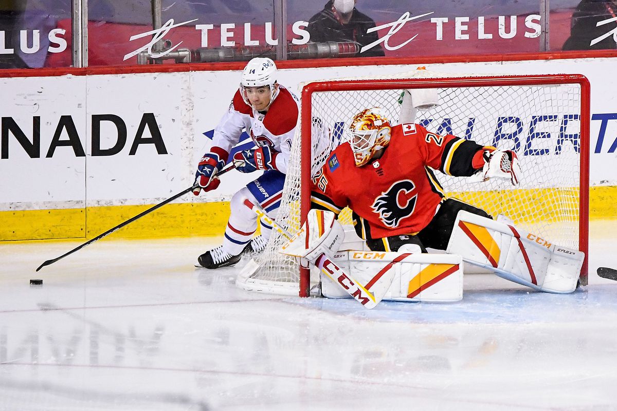 NHL: APR 24 Canadiens at Flames